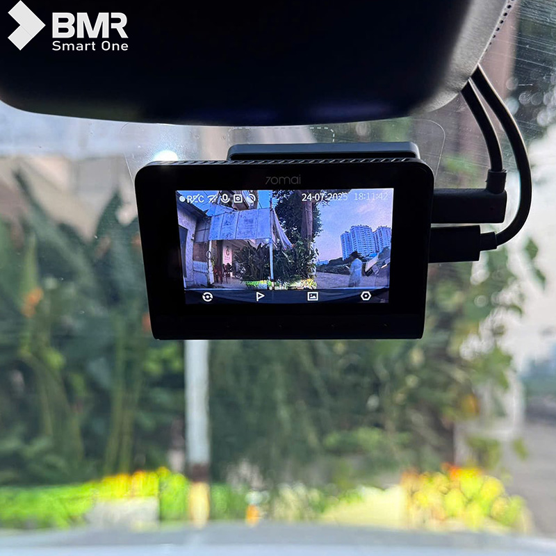 Camera hành trình 70mai A810 phía trước sau lắp đặt