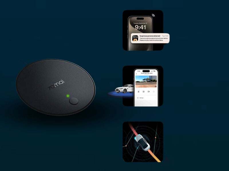 70mai 4G Hardwire Kit Up04 kết nối camera hành trình 70mai qua ứng dụng di động