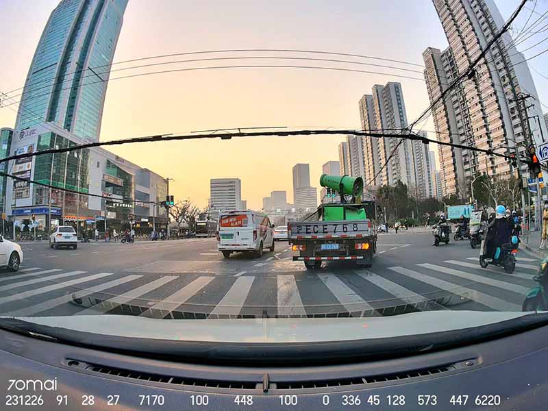 Camera hành trình ô tô 70mai A510 ghi hình ban ngày