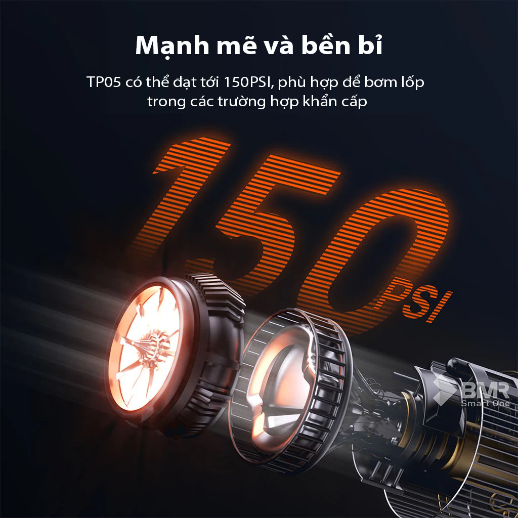 70mai air compressor tp05 động cơ mạnh mẽ và bền bỉ