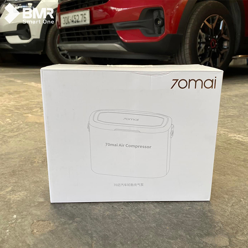 Hình ảnh bơm lốp ô tô Xiaomi 70mai Midrive TP01 từ khách hàng của BMR Smart One
