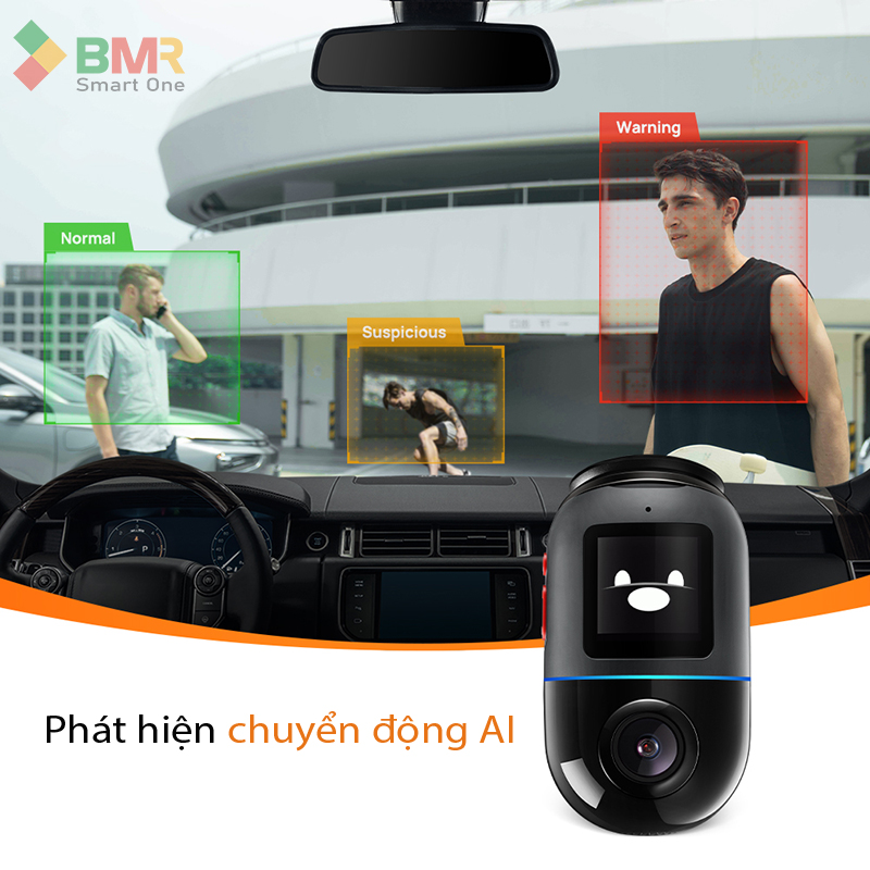 Camera 70mai Omni 360 X200 tích hợp công nghệ AI giám sát đỗ xe tiên tiến