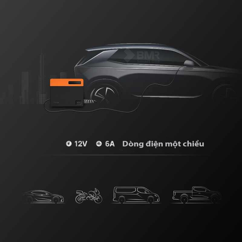 Bơm lốp 70mai TP04 tiện lợi và đa năng