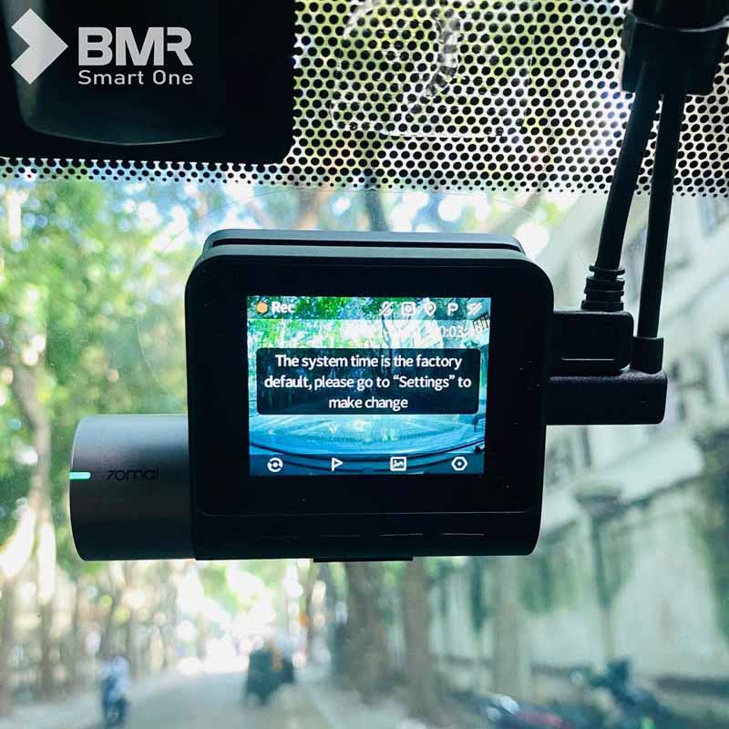 BMR Smart One lắp đặt camera hành trình 70mai A500s bản quốc tế