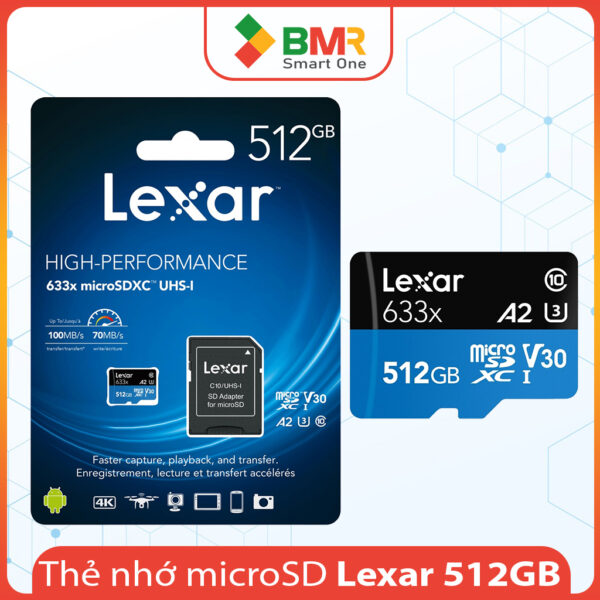 Thẻ nhớ Lexar 512GB