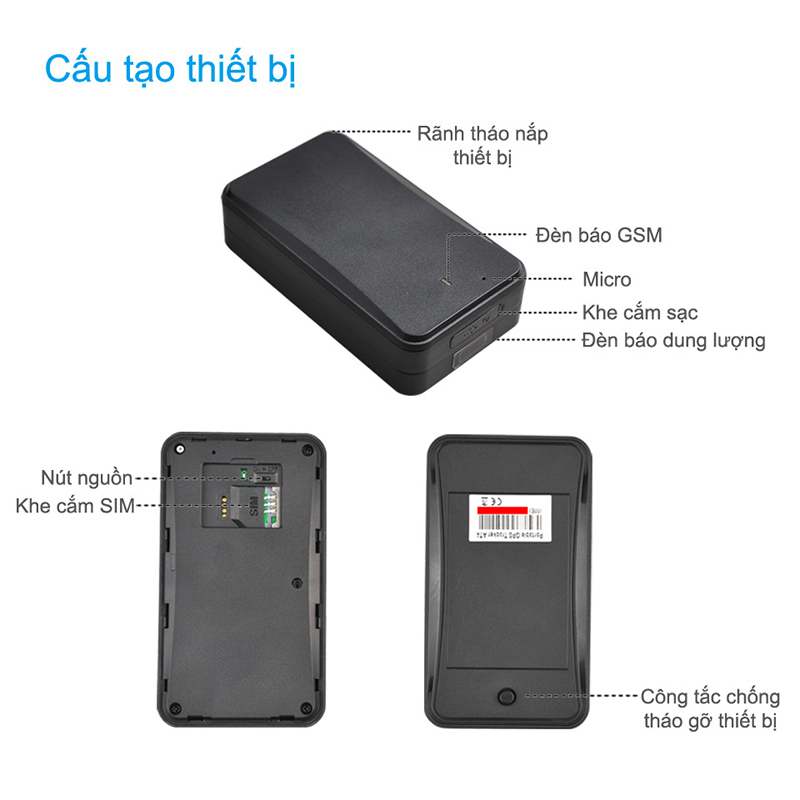 Lắp đặt định vị không dây AT4 4G LL301 cực kỳ đơn giản