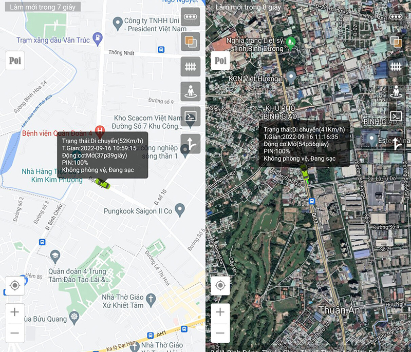 Định vị S09A Pro 4G có phần mềm bằng tiếng Việt, dễ sử dụng, dễ thao tác