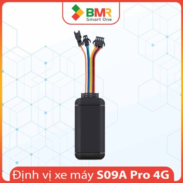 Thiết bị định vị xe máy S09A Pro Chip 4G bí mật, chính xác cao