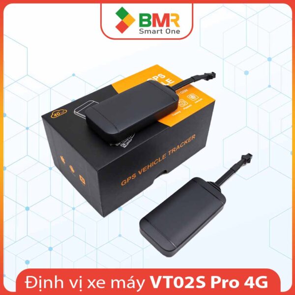 thiết bị định vị xe máy vt02s pro 4g
