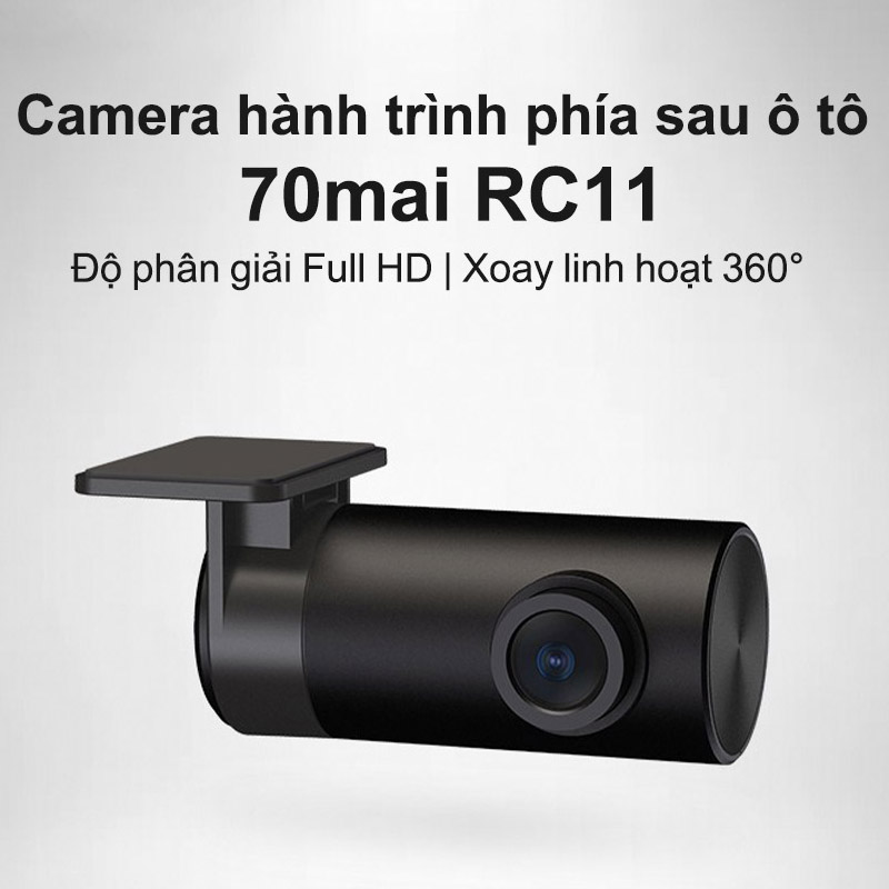 70mai Rear Camera RC11 độ phân giải Full HD sắc nét
