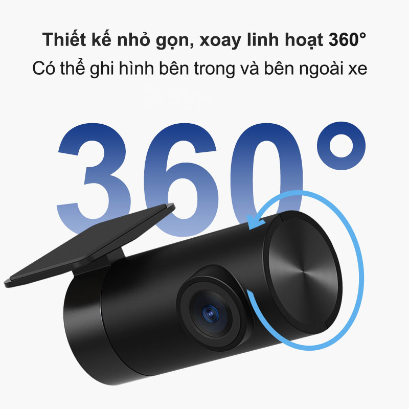 70mai Dash Cam Rear Camera RC11 xoay 360 độ độc đáo