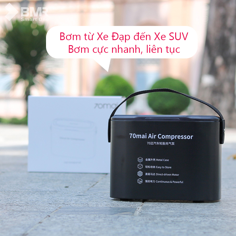 máy bơm lốp xe ô tô 70mai air compressor đa năng giá tốt