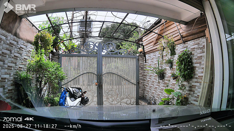 Hình ảnh thực tế camera 70mai A800SE ghi nhận từ khách hàng của BMR Smart One