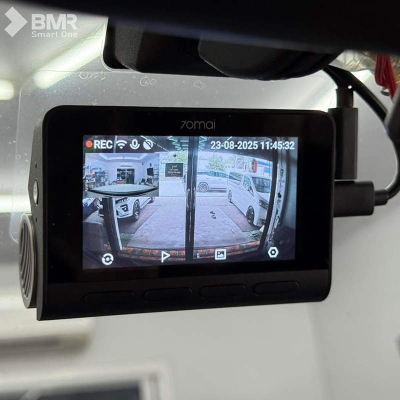 Xem video trực tiếp trên camera Xiaomi 70mai A800SE sau cài đặt