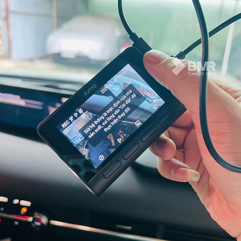 Cài đặt 70mai Dashcam A800SE trên thiết bị