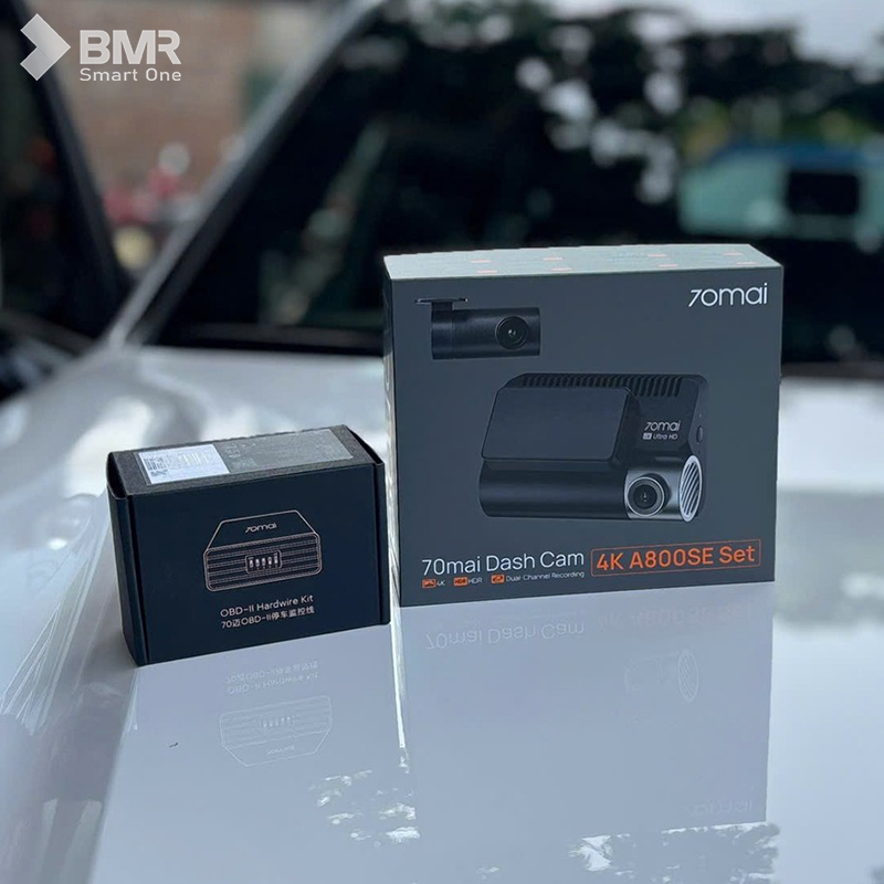 Bộ đôi hoàn hảo 70mai A800SE và Hardwire Kit OBD-II