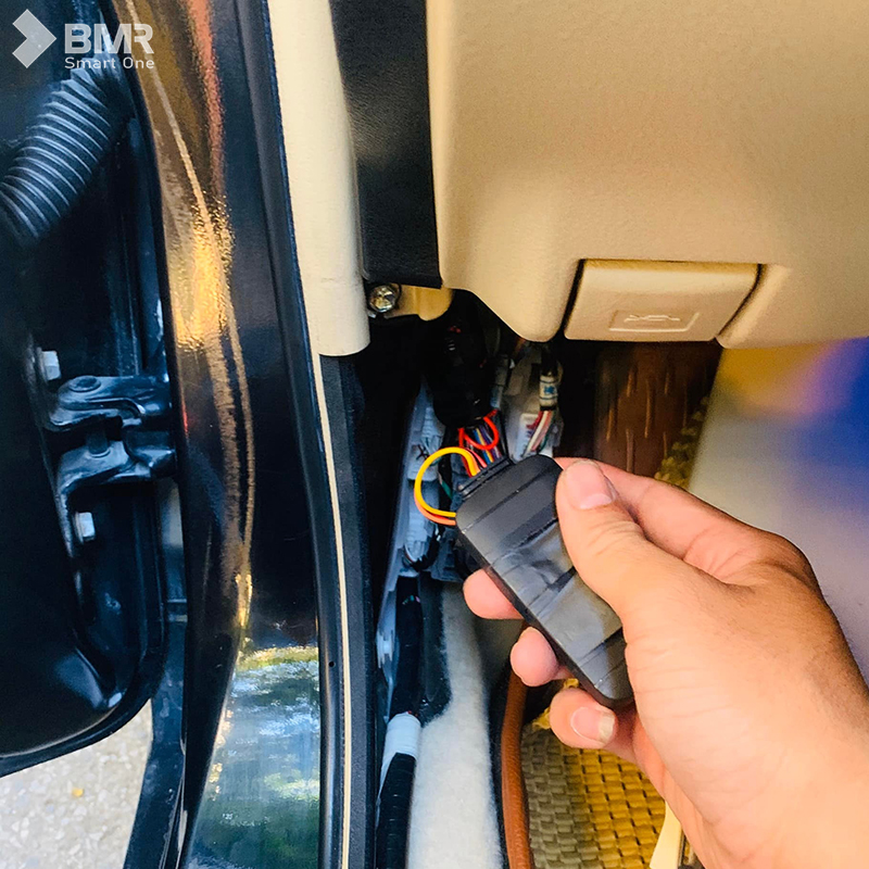 Kỹ thuật giấu dây tinh tế, đảm bảo thẩm mỹ cho định vị tô tô S09A 4G