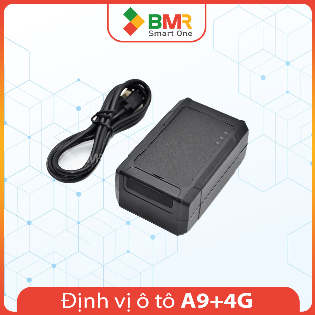 Thiết bị định vị ô tô A9 + 4G pin 18 ngày