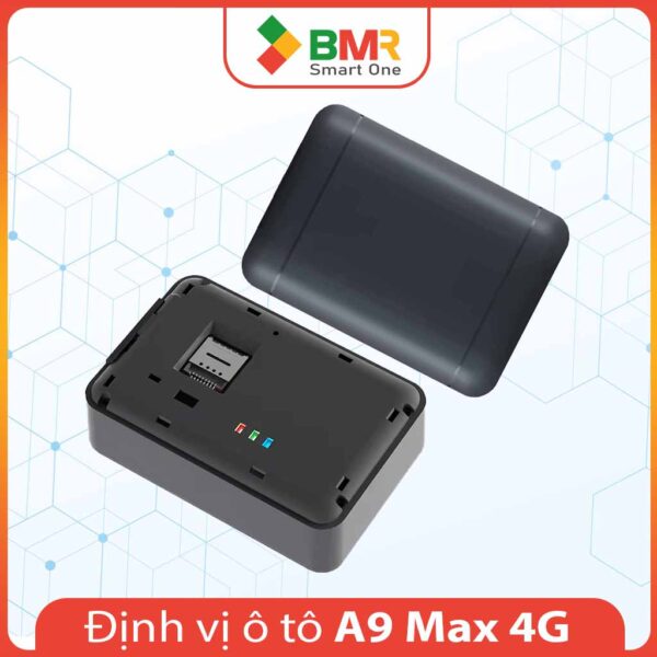 Định vị ô tô A9 Max 4G 7800mAh 25 ngày liên tục