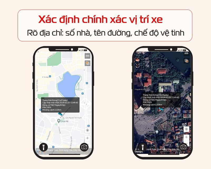 Thiết bị định vị ô tô A9 Max 4G siêu nhạy, cho độ chính xác rất cao (sai số dưới 10m)