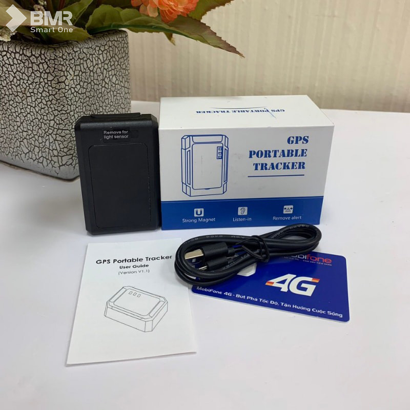 Thiết bị định vị ô tô A9 mini 4G trọn bộ kèm SIM 4G