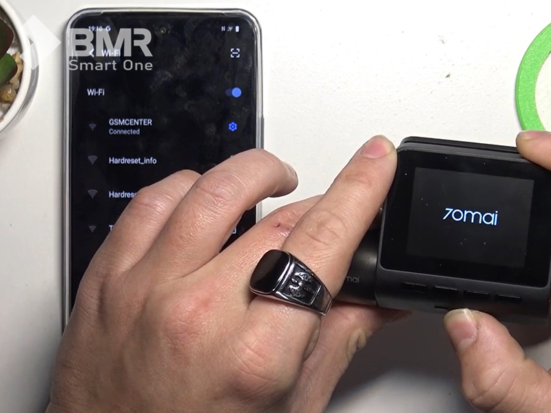 cách kết nối camera 70mai với điện thoại iphone