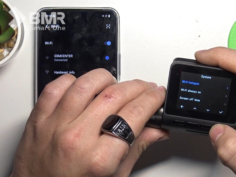 kết nối camera hành trình 70mai với điện thoại