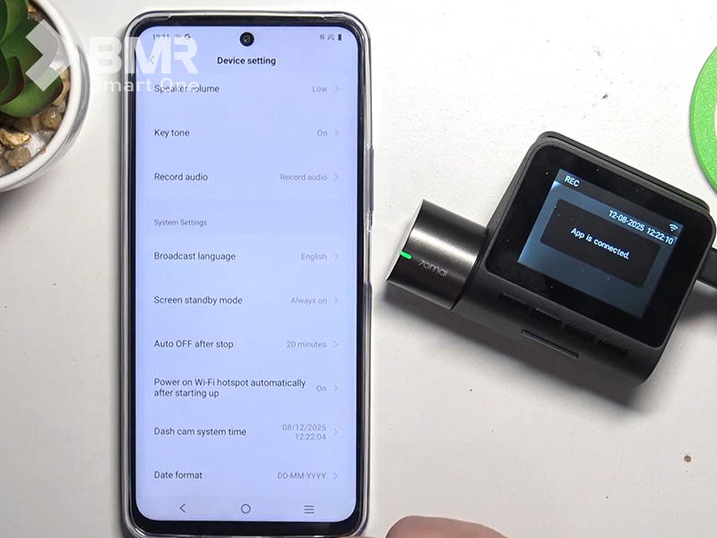 Tôi đã kết nối wifi nhưng ứng dụng 70mai vẫn báo “không kết nối”