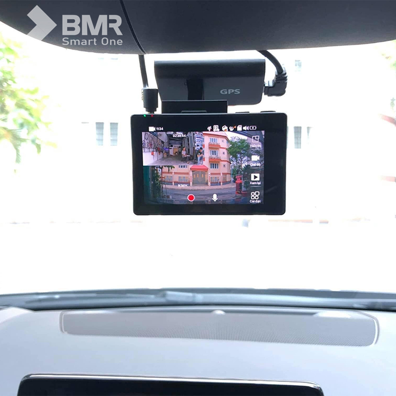 Góc quay camera hành trình báo tốc độ phải đủ rộng để bao quát toàn bộ cảnh xung quanh