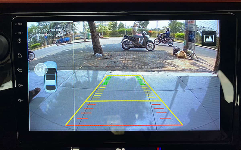 Camera sau xe ô tô có màn hình riêng (Nguồn: Sưu tầm)