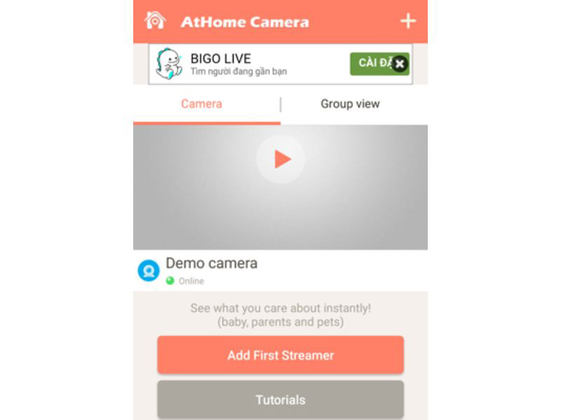 Phần mềm tự động hiển thị camera quan sát không cần cài đặt
