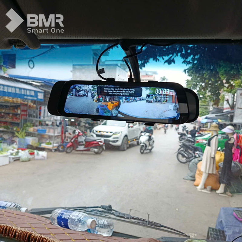 Lắp camera gắn gương ô tô hoàn toàn an toàn và không vi phạm pháp luật Việt Nam