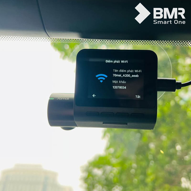 Lỗi khi trích xuất camera hành trình do chưa kích hoạt chế độ phát Wifi trên camera